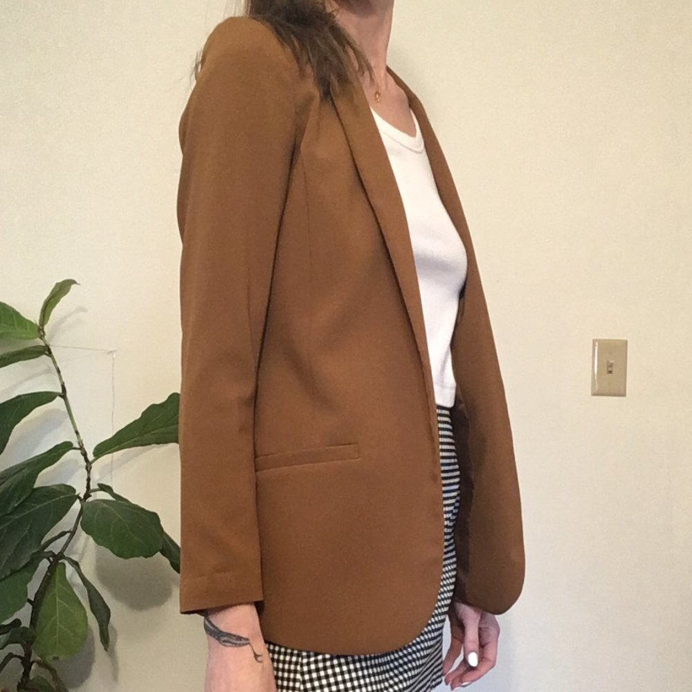 Open Front Blazer